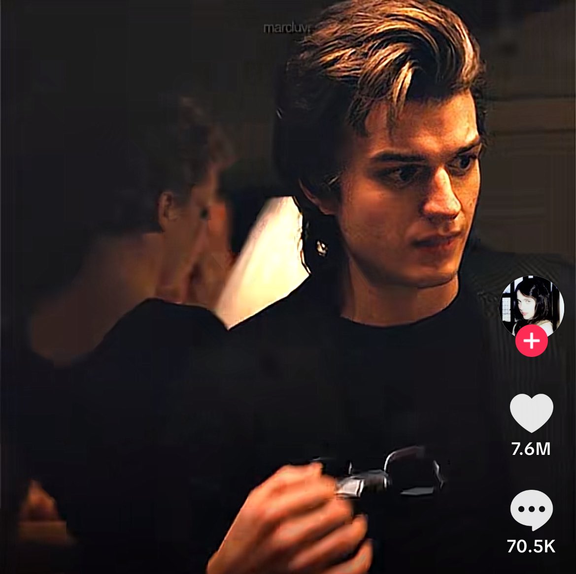 miwiseven's tweet image. the will byers edit has officially surpassed that steve one in likes THIS IS INSANE????