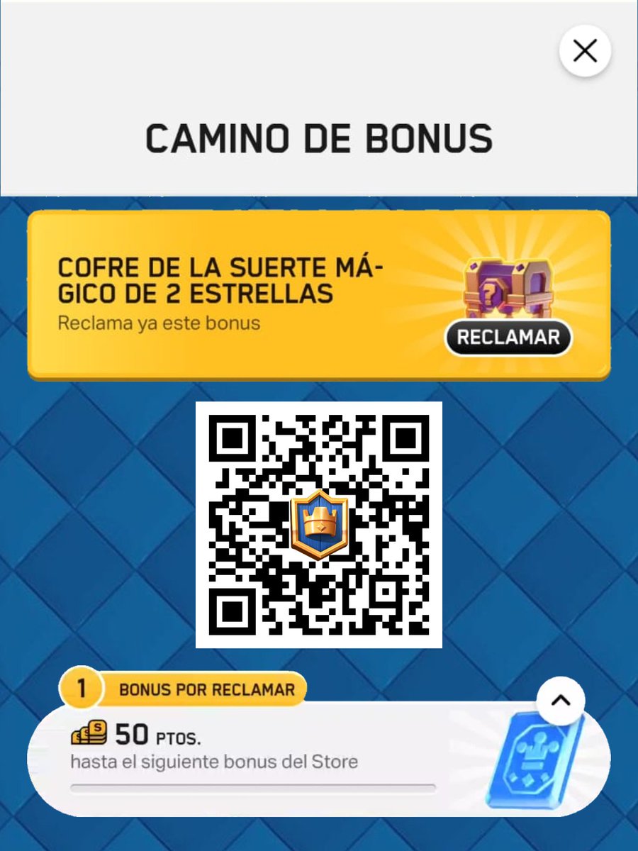 Clash Royale Free QR/Link 2-Star Lucky Chest Reward 👀
1. store.supercell.com/clashroyale?bo=