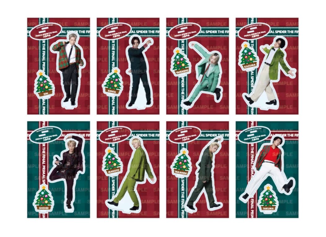 THE RAMPAGE PRIMAL SPIDER プラスパ ランペ アクスタ セット 共同購入