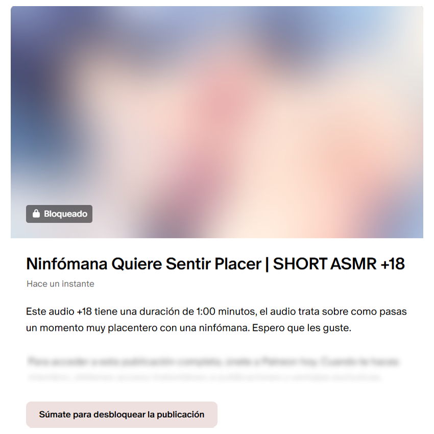 SanaASMR's tweet photo. Nuevo ASMR +18 disponible en mi Patreon 💖

https://t.co/dN3kSmvYbi https://t.co/ttrXdL0r9x