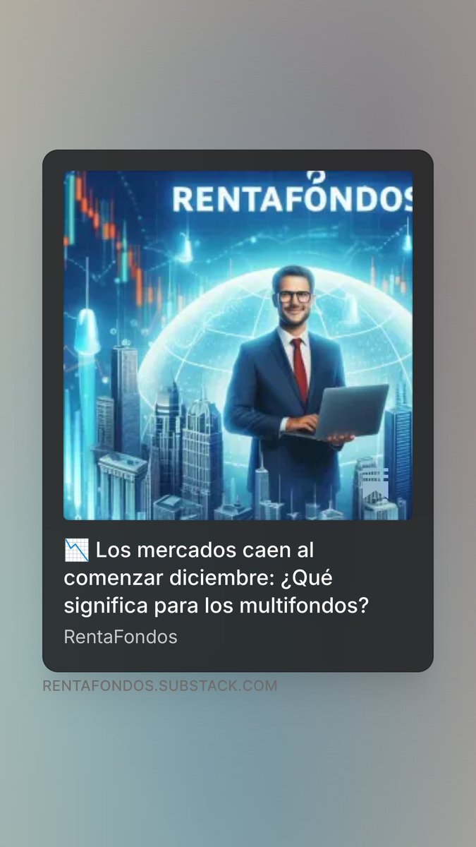 RentaFondos's tweet photo. 📢 Nuevo artículo en RentaFondos: maximiza tus fondos de pensión con estrategias activas. 👇
https://t.co/Oeq19QYYyf
#AFP #Multifondos #Pensiones #RentaFondos #Pensión #Inversiones #DineroInteligente #JubilaciónFeliz #MultiplicaTuDinero #CambioDeFondos #FuturoSeguro https://t.co/Qn5QLYajDO