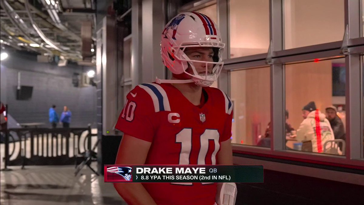 Drake Maye. @drakemayeloverr 

Watch Giants-Patriots at 8 PM ET on ESPN, ESPN2 and the ESPN App 🍿 