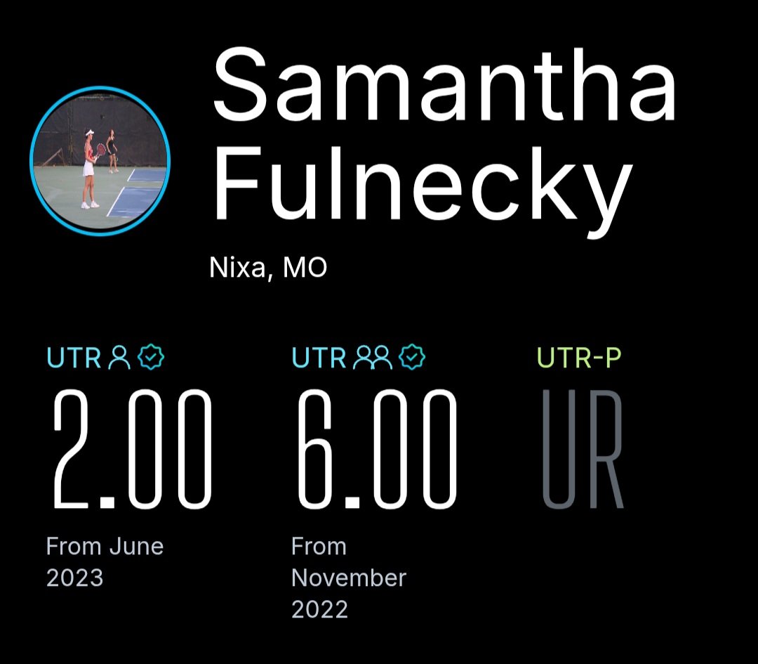 Scoptical365's tweet photo. @esjesjesj How she managed to even be on the team is even more suspect. Her tennis rating is D3 at best. For context,  everyone on Oklahoma's roster is at least 10. https://t.co/I0JPiYxRJQ