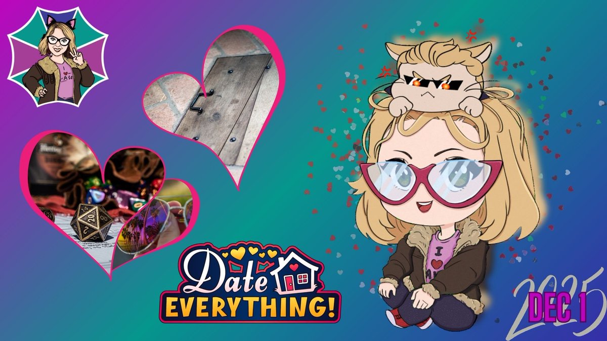 Goooood Timezone, Runnin' Cats! 🥳

Sassy, sexy Dateables are waiting to chat us up! 👀 Time for more Date Everything!! 💃

I'll be starting around 8PM EST✨Hope to see you there🥰
twitch.tv/RenRenBen
youtube.com/@RenRenBen