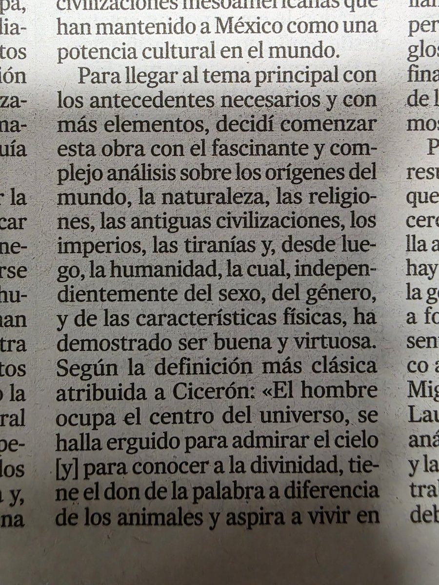 Será una lectura muy interesante. Lecciones de política desde la Historia.