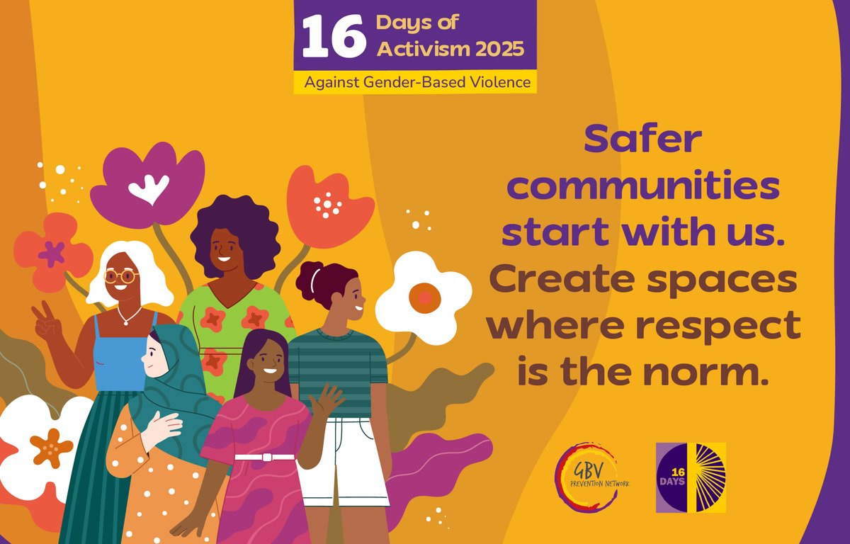 RaisingVoices's tweet photo. Safe communities start with Us!
Ending gender-based violence begins long before harm occurs
It begins with respect; 
👉in our words🗣️ 
👉our attitudes 
👉and our actions 
Respect is the seed from which safety grows, without it, violence finds space to thrive.
#16DaysOfActivism https://t.co/9PmbNdcJhG