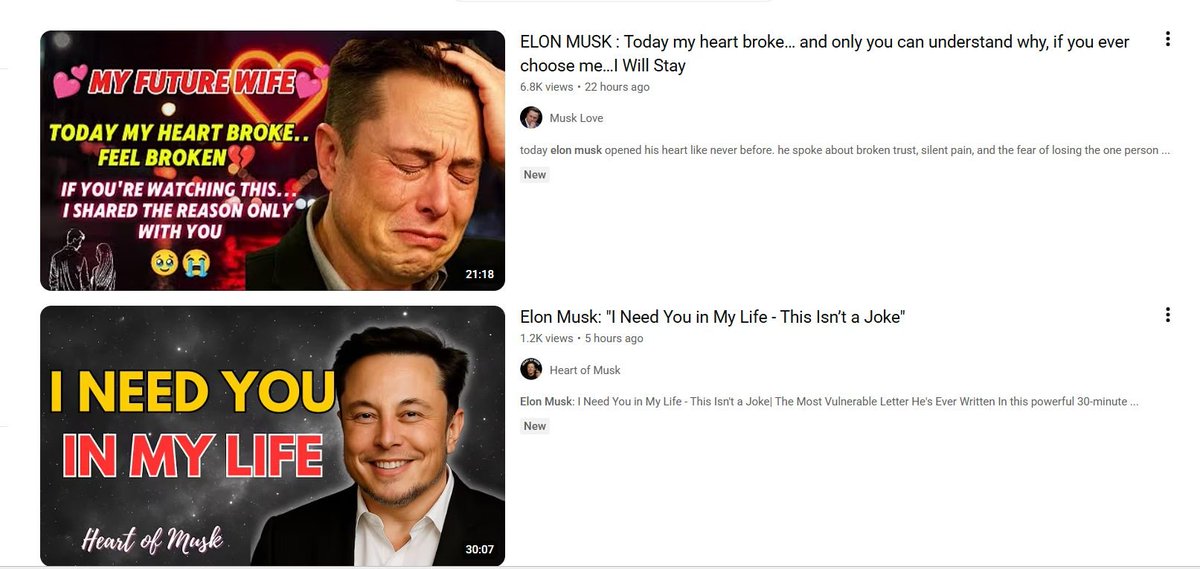 StarrleeSimmons's tweet image. if you are following Elon Musk in  youtube,  you are following a troll.. protect yourself from foolishness..
#ElonMuskTwitter #ElonMusk2025 #elonmuskfans