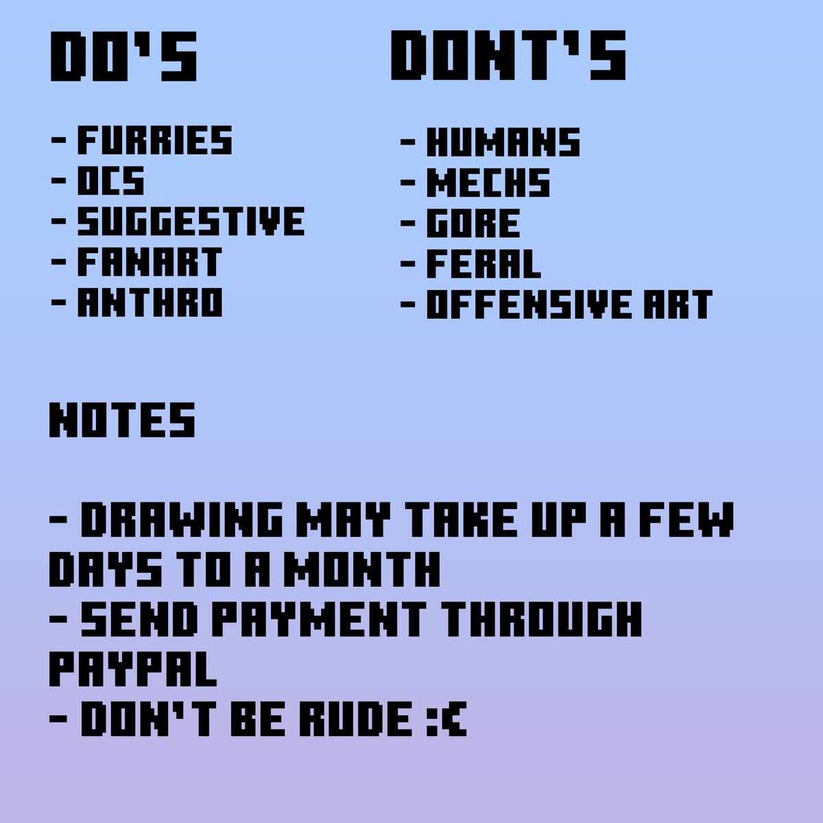 RyeonTheWolf's tweet image. Open for comms this December ^^

If somehow you can’t contact me here, add me on discord