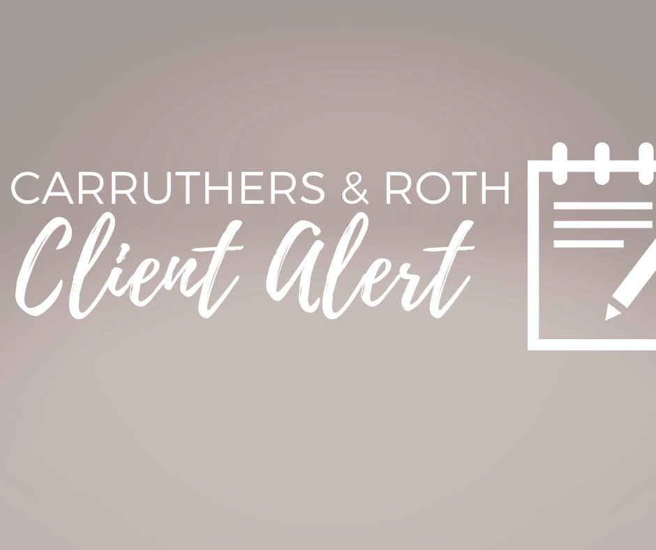 CarruthersRoth's tweet photo. Carruthers &amp; Roth Associate Sydney ter Avest is back with a timely post-Thanksgiving reminder that your estate plan should reflect the people who truly matter to you￼. #EstatePlanning #ClientAlert #CarruthersAndRoth 

Read the full article: https://t.co/QSEuSik1IC https://t.co/yZlPLfxqUs