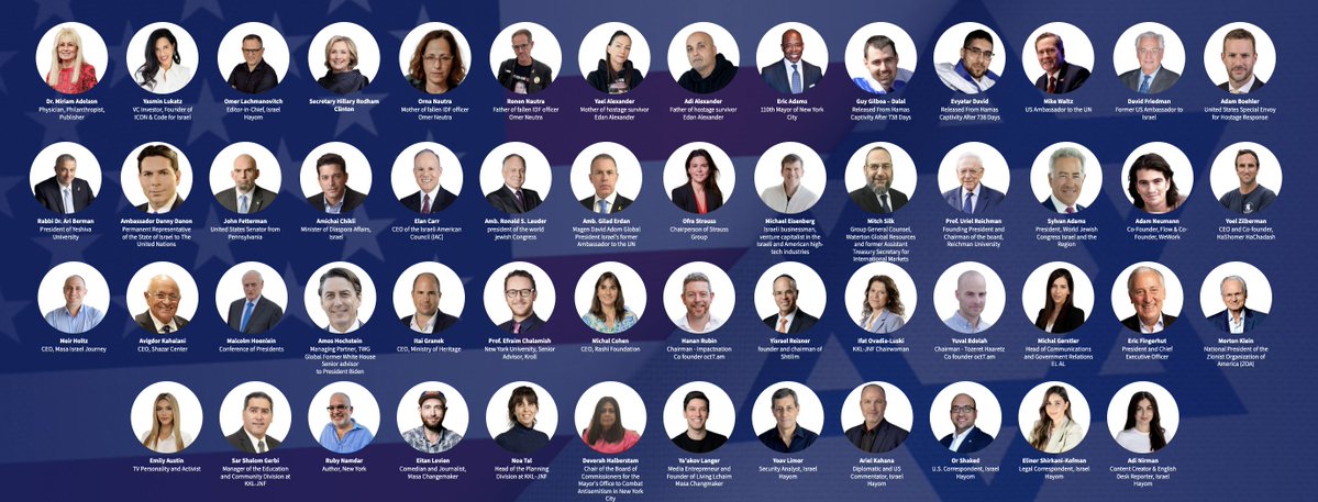 prem_thakker's tweet image. Hillary Clinton will speak at an event for Israel Hayom (Israel&apos;s most read newspaper, run by Israeli-American billionaire &amp;amp; Trump donor Miriam Adelson).

She&apos;ll join John Fetterman, Eric Adams, Trump UN Ambassador Mike Waltz, Biden official Amos Hochstein, and Israeli officials.