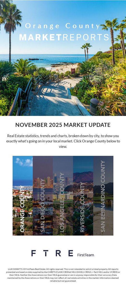 Here is November's Market Trends for Orange County!