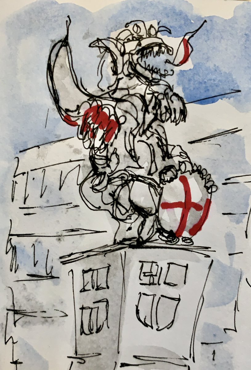 City of London Boundary Dragon!

#London #art #Watercolour #sketch #sketchbook