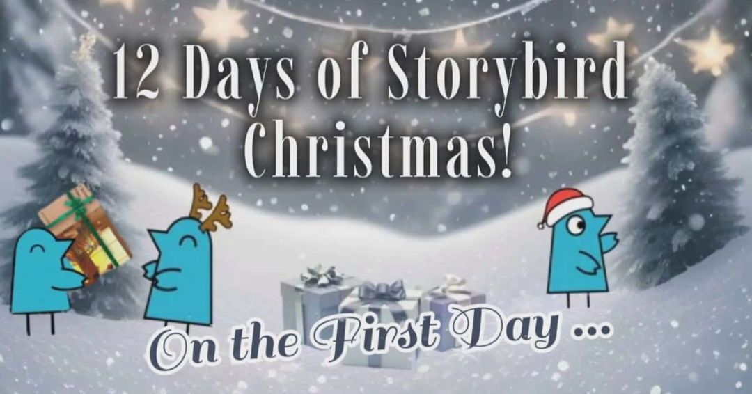 Storybird's tweet image. It's the 12 days of Christmas - Storybird Style! For the first 12 days of December, we will have a surprise for you - so be sure to check the blog every day! #12Days #Christmas

social.storybird.com/blogentry/twel…