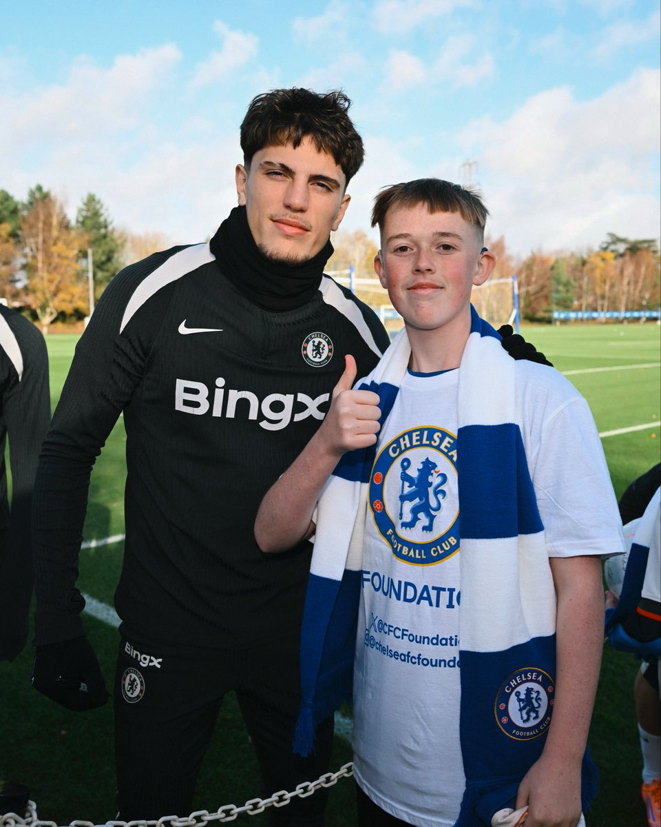 ChelseaFC's tweet image. 💙 @CFCFoundation 💙