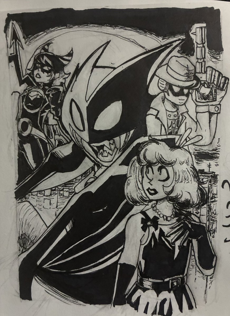 PhthaloJacket's tweet photo. Halloween art in December! It’s not late at all
.
.
.
.
.
.
#drawing #ink #Halloween #art https://t.co/aUKfivOOuZ