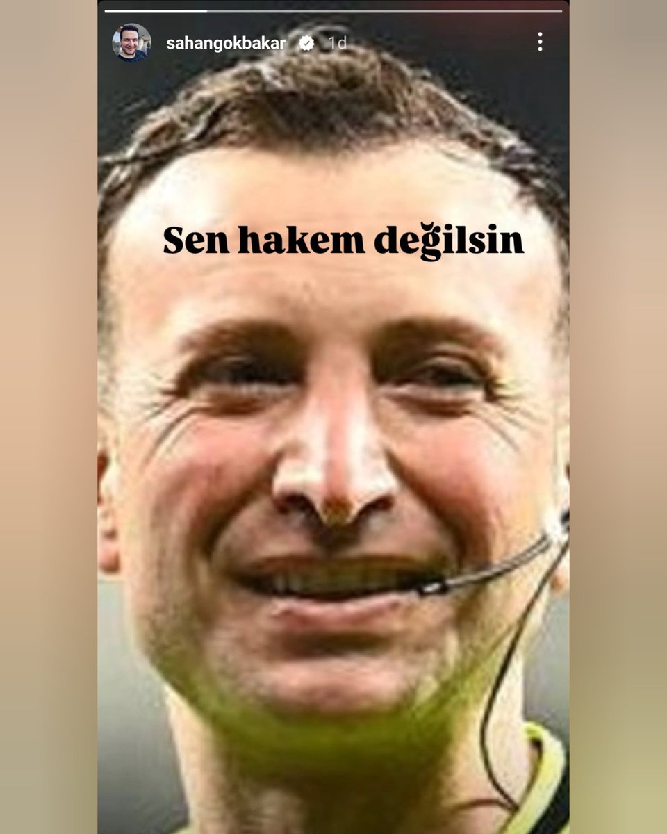 Şahan Gökbakar: "Sen hakem değilsin!"