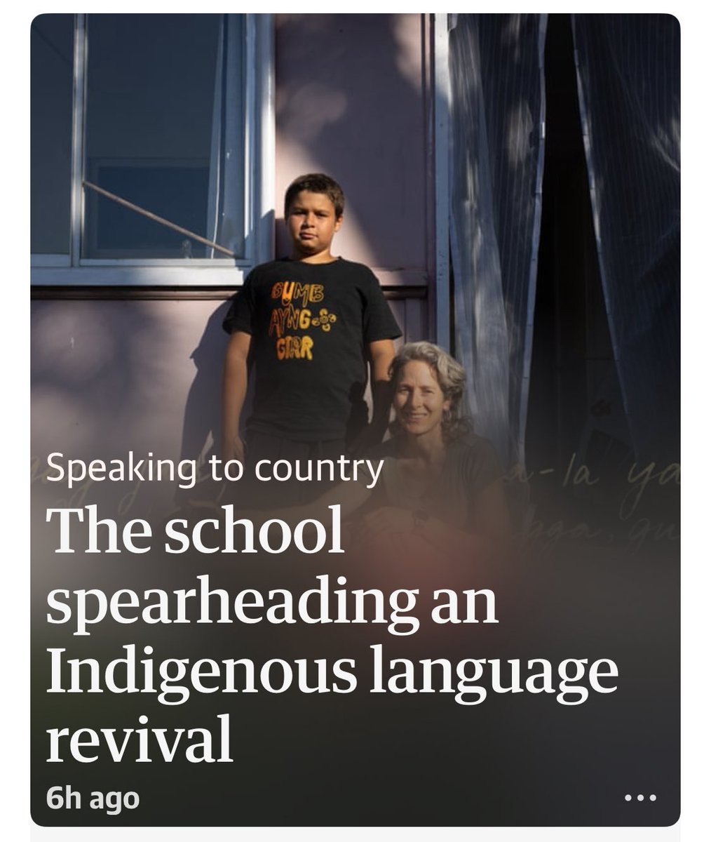 BenPennings's tweet image. At Gumbaynggirr Giingana Freedom School, the first Aboriginal bilingual school in NSW, success is judged by an unconventional metric- happiness 👇🏽

theguardian.com/news/2025/dec/…