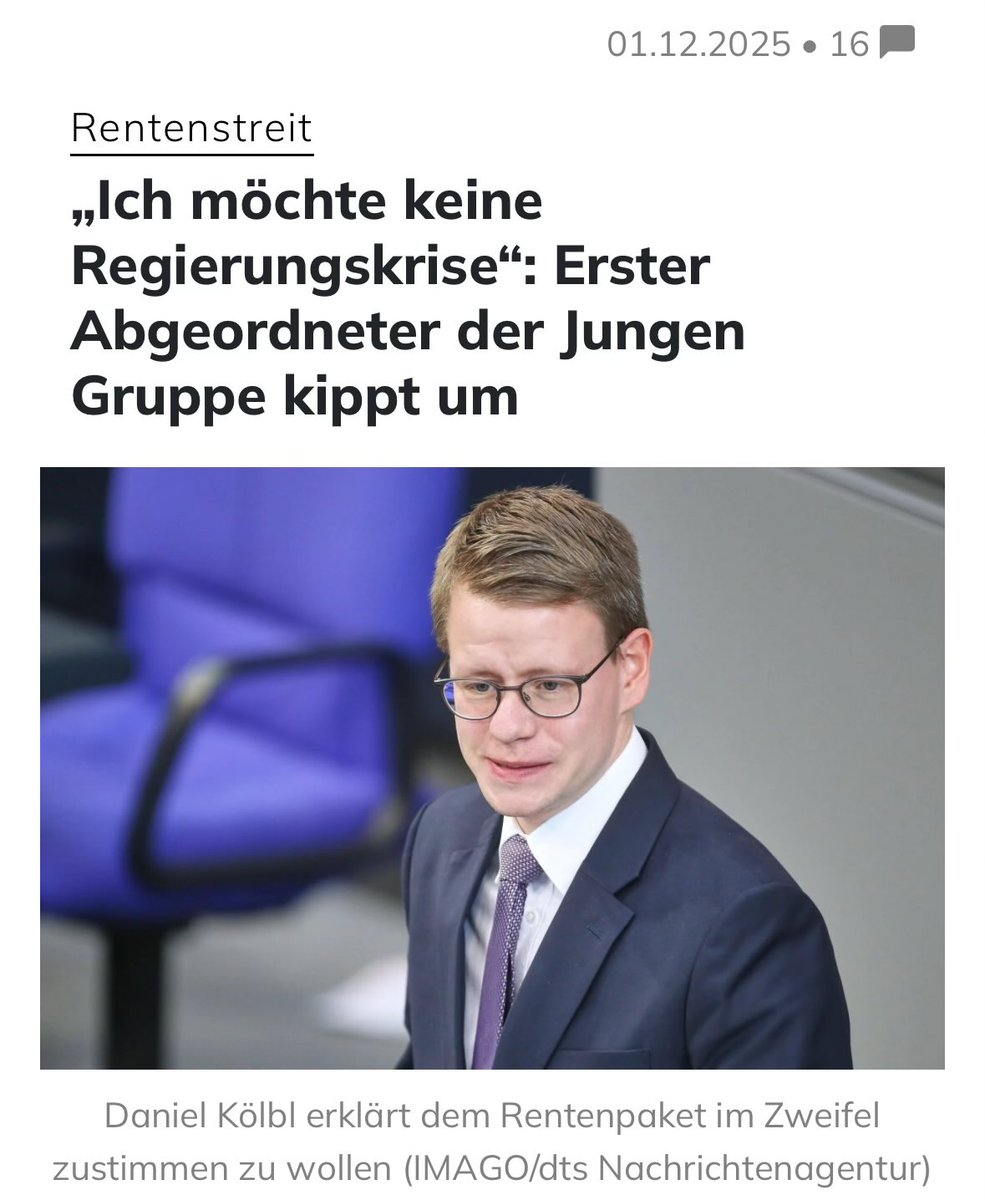 Wenn die CDUler eines gut können, dann ist es umkippen.