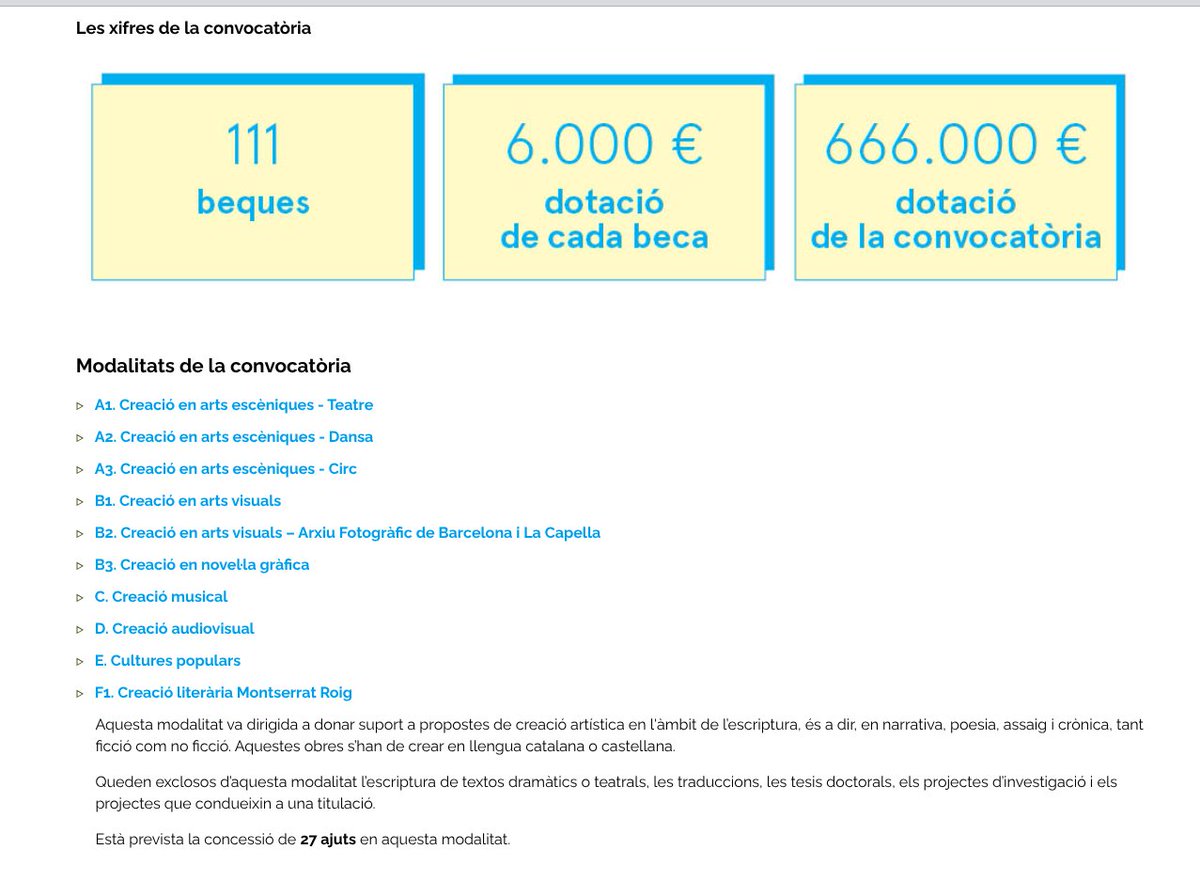 rocaimar's tweet photo. @rtvenoticies @RTVECatalunya 6.000 Euros de dotació de cada beca, no 80.000
https://t.co/OZwniQtWjs https://t.co/UjXW2h50Sq