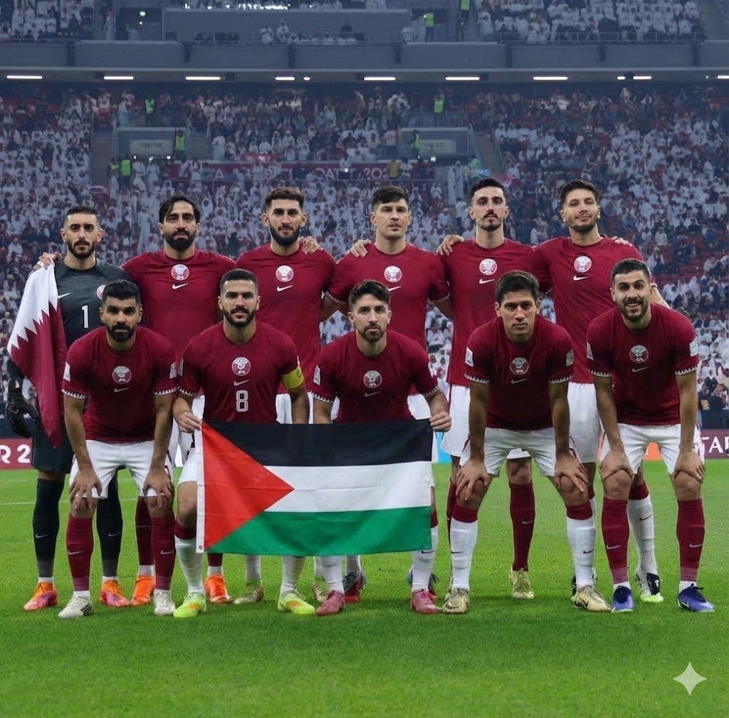 مبارك لقطر على هذا التنظيم الرائع 🇶🇦 ومبروك فوز منتخب فلسطين 🇵🇸
فدائي فدائي🫡
#كأس_العرب #قطر_فلسطين #قطر_2025