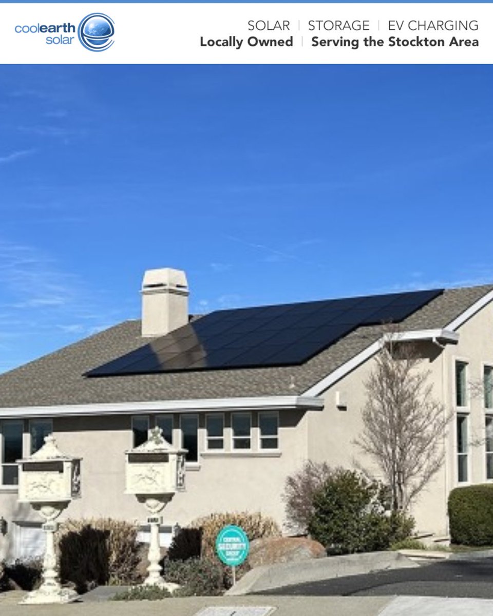 With California’s grid becoming more unpredictable, Steve’s family turned to Cool Earth Solar for peace of mind. Their new all-black, high-efficiency panels give their home a clean look and dependable power all year long.

Check out our website - coolearthsolar.com/?utm_source=tw…