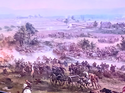 PATravelBlog's tweet image. Battle of #Gettysburg Cyclorama at the Gettysburg National Military Park Museum pennsylvaniaandbeyondtravelblog.com/2025/11/Battle… #Pennsylvania #Travel