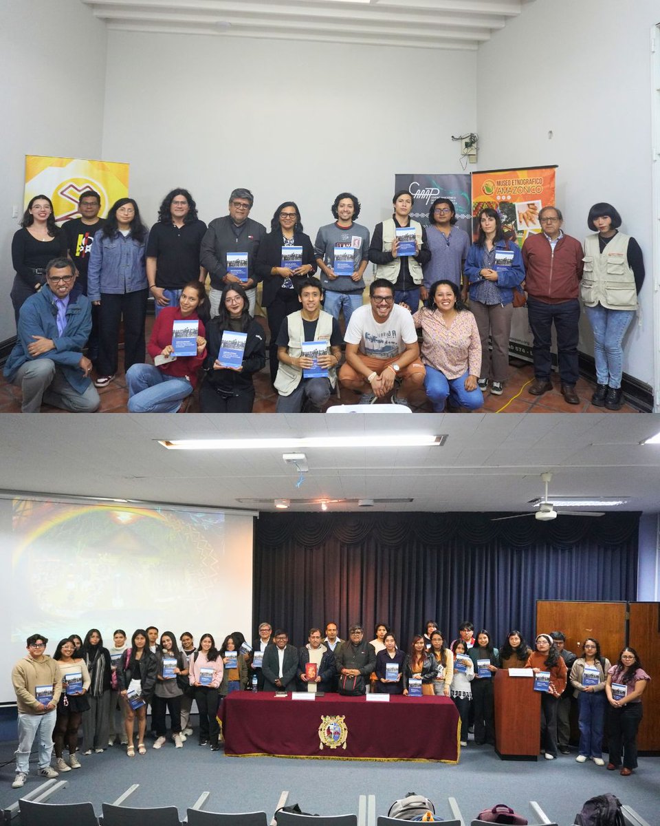 #GaleriadeFotos📘
El “Libro azul británico” vuelve al centro del debate: racismo, poder y derechos indígenas en el Putumayo.
Tres encuentros, una memoria que interpela. ✊🌱
📰 Nota completa: caaap.org.pe/2025/12/01/el-…