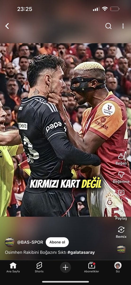canınızı zor kurtardınız demek size gelince her şey mübah değil mi #GSvFB #okanburuk