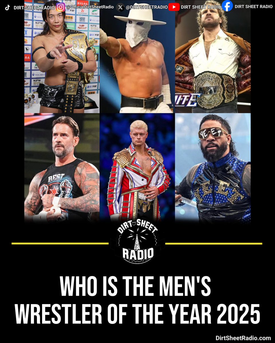 This is a hard year.

Mistico has every stat in the world behind him

Hangman has been the best top Babyface in the US 

Bandido having a banner career year after a long time out because of Injury