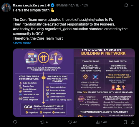 PiNetworkUpdate's tweet image. The simple truth is PCT can&apos;t talk about value without being accused of market manipulation since they have allocated themselves $20B Pi.   At the minimum this could be consumer fraud and at worst a serious securities crime.  PCT need to be squeaky clean.  

Additionally the…