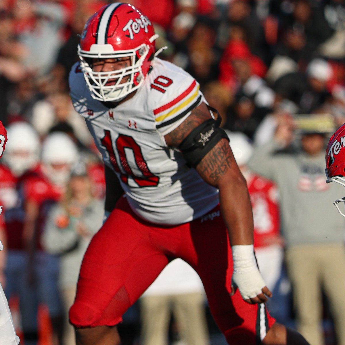 CamMellor's tweet image. Our regular season @PFSNcollege highest-graded Big Ten Interior DL:

Cam Rice, Maryland: 81.9
Tyrique Tucker, Indiana: 80.8
Rayshaun Benny, Michigan: 80.3
Bradley Weaver, Rutgers: 79.7
Mario Landino, Indiana: 79.6
Tomiwa Durojaiye, Illinois: 79.4
Aaron Graves, Iowa: 78.5
A'Mauri…