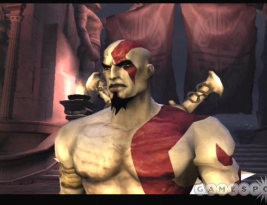 nerdmafioso's tweet photo. Uma imagem vazada do ensaio para a gala do The Game Awards mostra o trailer do remake do primeiro God of War https://t.co/HgMBp4IwAj