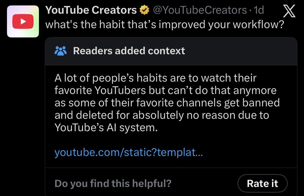 Quite the community note