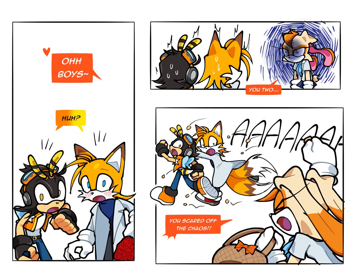 They're very persistent...
(I really enjoyed doing this)