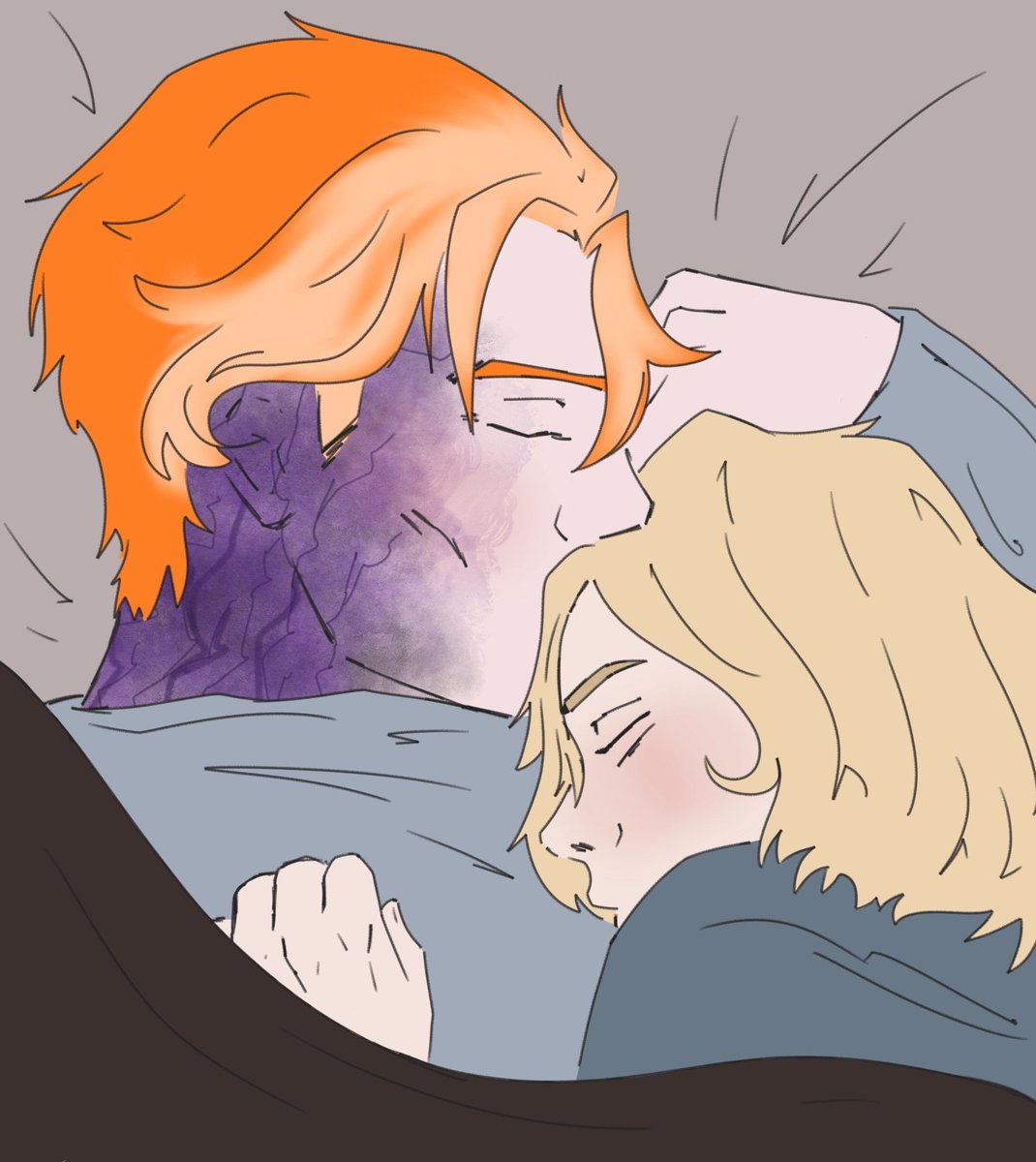 will i ever stop drawing them eepy cuddling who knows