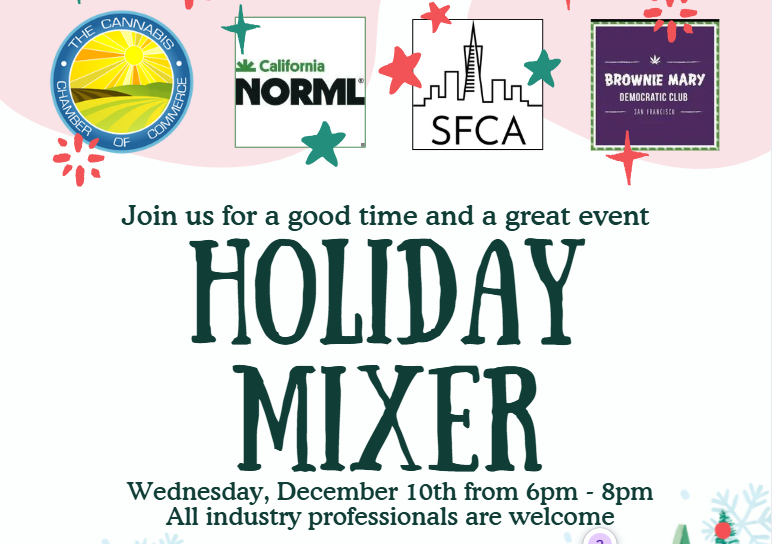 And Flex your freedom to associate. cc <a href="/CaliforniaNORML/">California NORML</a> eventhi.io/events/holiday…