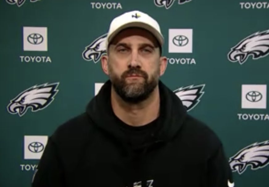 JClarkNBCS's tweet image. “We’re evaluating everything. We’ll think about some different things that we want to do. All over the place. Scheme, everything.”

Nick Sirianni says he wants to get this offense fixed. He mentions they could be looking at changing the scheme.