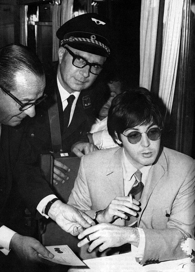 he thinks he is too cool, silly paul