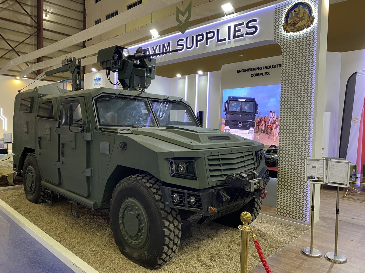 كشف مجمع الصناعات الهندسية التابع للقوات المسلحة المصرية اليوم على هامش معرض EDEX 2025، عن بدء مفاوضات مع إحدى الدول لتصدير 200 مركبة مدرعة من طراز شيربا محلية الصنع.