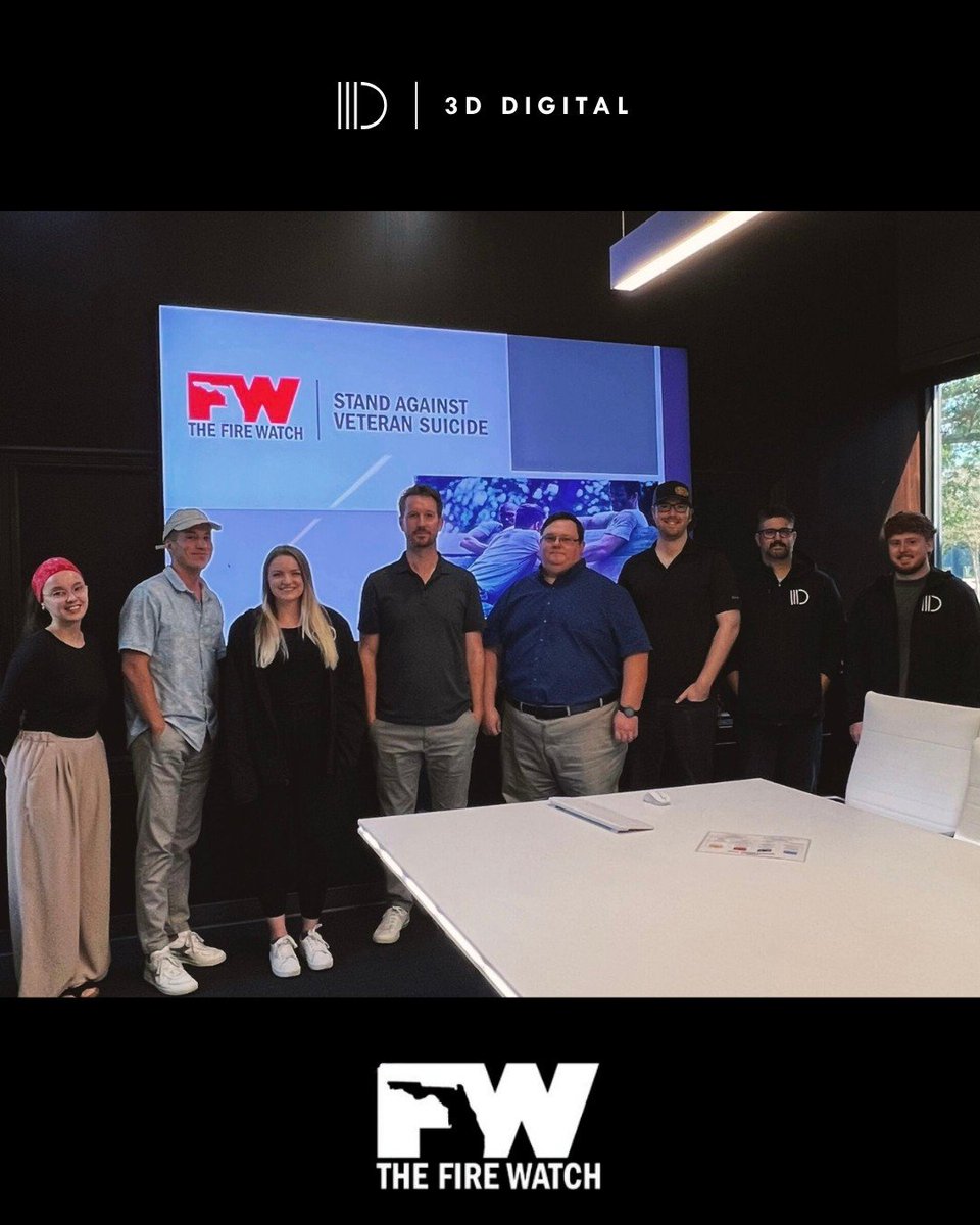 Congratulations to 3D Digital Agency for recently becoming a Veteran Safe Space, with their Certificate of Qualification presented by our own team!  
#yourturntostand #veteransuicide #veteransuicideawareness #veteransuicideprevention