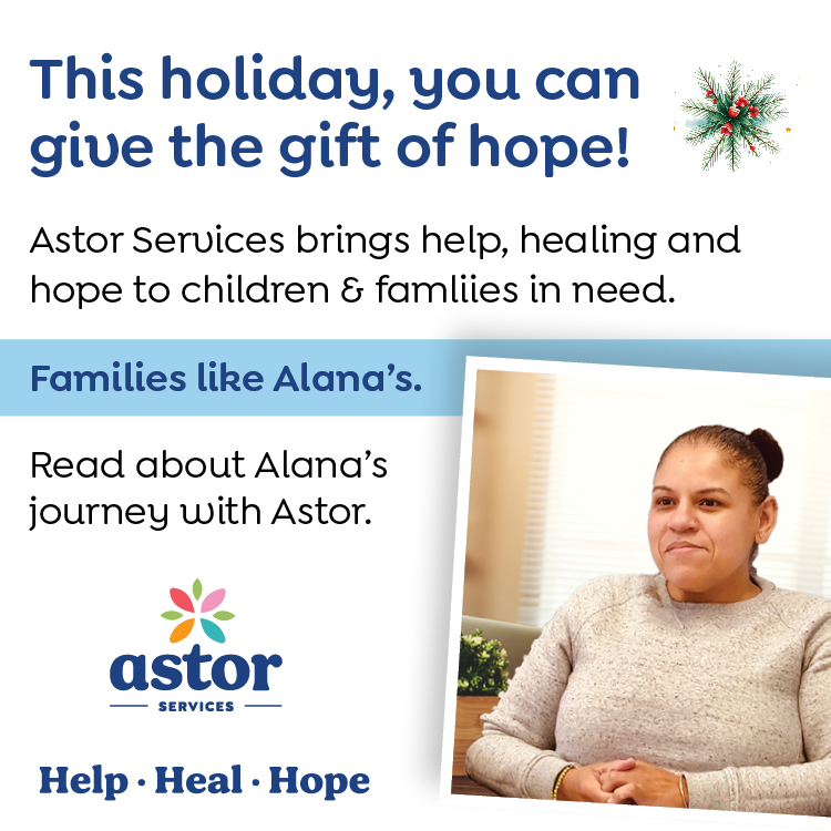 This #GivingTuesday, you can help us help children &amp; families like Alana. Alana sought help after her son began to show signs of emotional distress. After a relentless search for help, Alana discovered Astor and everything changed. Read Alana’s full story astorservices.org/aa26/