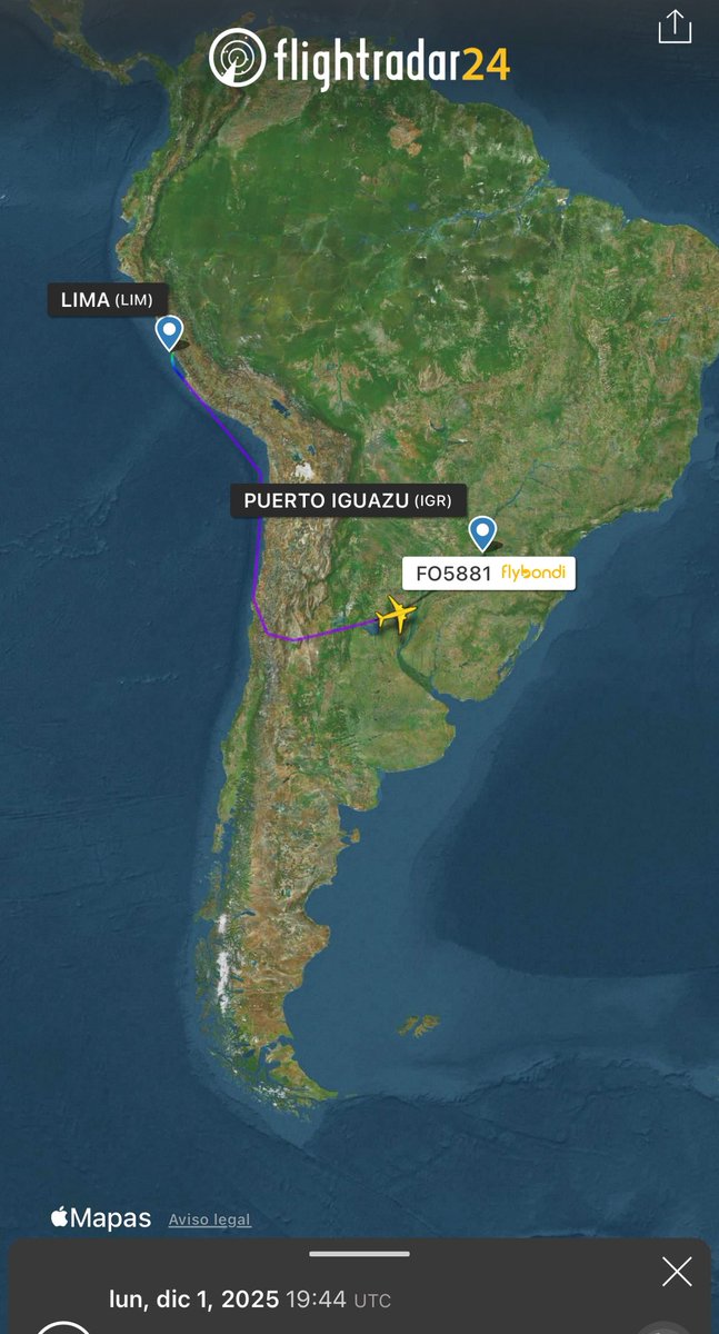 GaboAir's tweet image. Por dónde cruzamos la Cordillera de los Andes ?

Quienes vieron la trayectoria del vuelo entre Iguazú y Lima de Flybondi, se habrán preguntado por qué no ir en “línea recta” en lugar de volar más tiempo ?

Hilo con explicación 🧵➡️