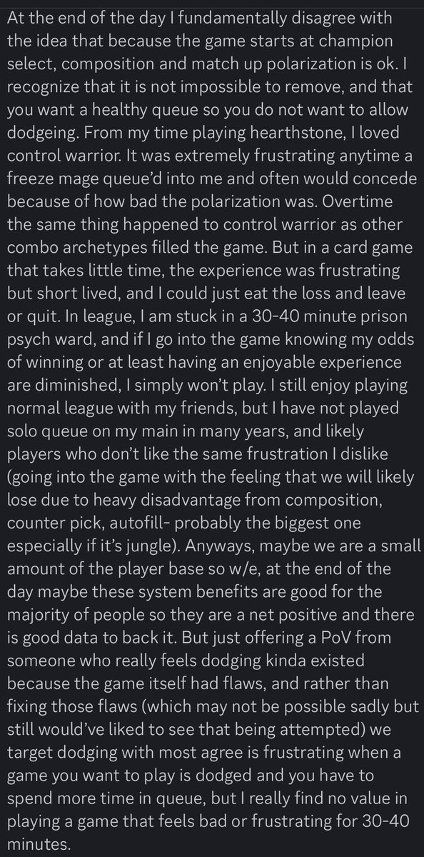 miserax's tweet photo. @drewlevin Yapped but here are some long time thoughts of mine. I’m sure I’m not correct on everything but at the end of the day these are the things that make a game frustrating sometimes to me. https://t.co/CFWAgAacuR