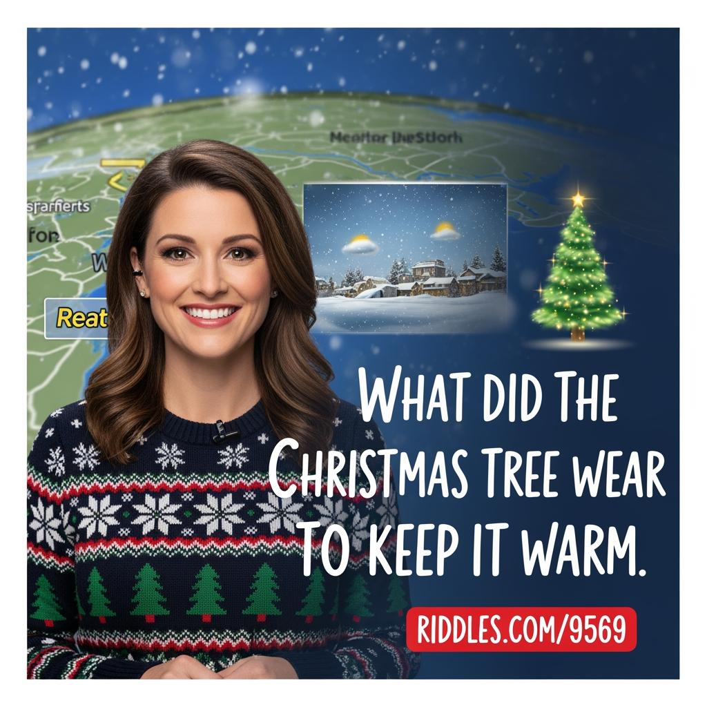 best_riddles's tweet image. Riddle: What did the Christmas tree wear to keep it warm?

#ChristmasRiddles
#riddlesforkids
#riddles