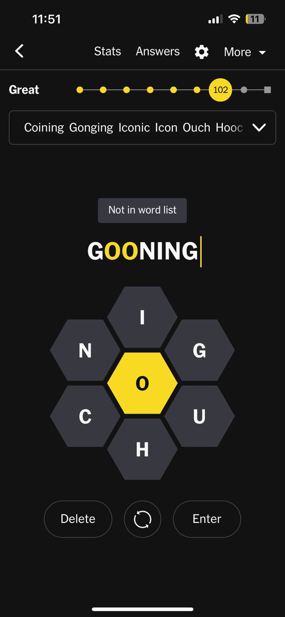 ConquerLife100's tweet image. I might be #cooked 

#SpellingBee