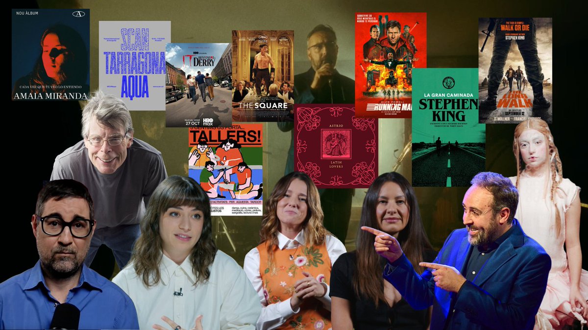 perdoneu, recupero el #nervi3Cat de la setmana anterior:

Conversa amb l'actriu i cantant <a href="/pavvla_/">Paula Jornet</a>, <a href="/JacintCasademon/">Jacint Casademont</a> repassa les obres de Stephen King, secció d'art contemporani d'<a href="/aranmoi/">aranmoi</a> de les <a href="/kunstbcn/">las kunst</a>, <a href="/RogerMasOficial/">ROGER MAS</a> i la <a href="/CoblaSantJordi/">Cobla Sant Jordi - Ciutat de Barcelona</a> gravada a la Vermuteria de Solsona