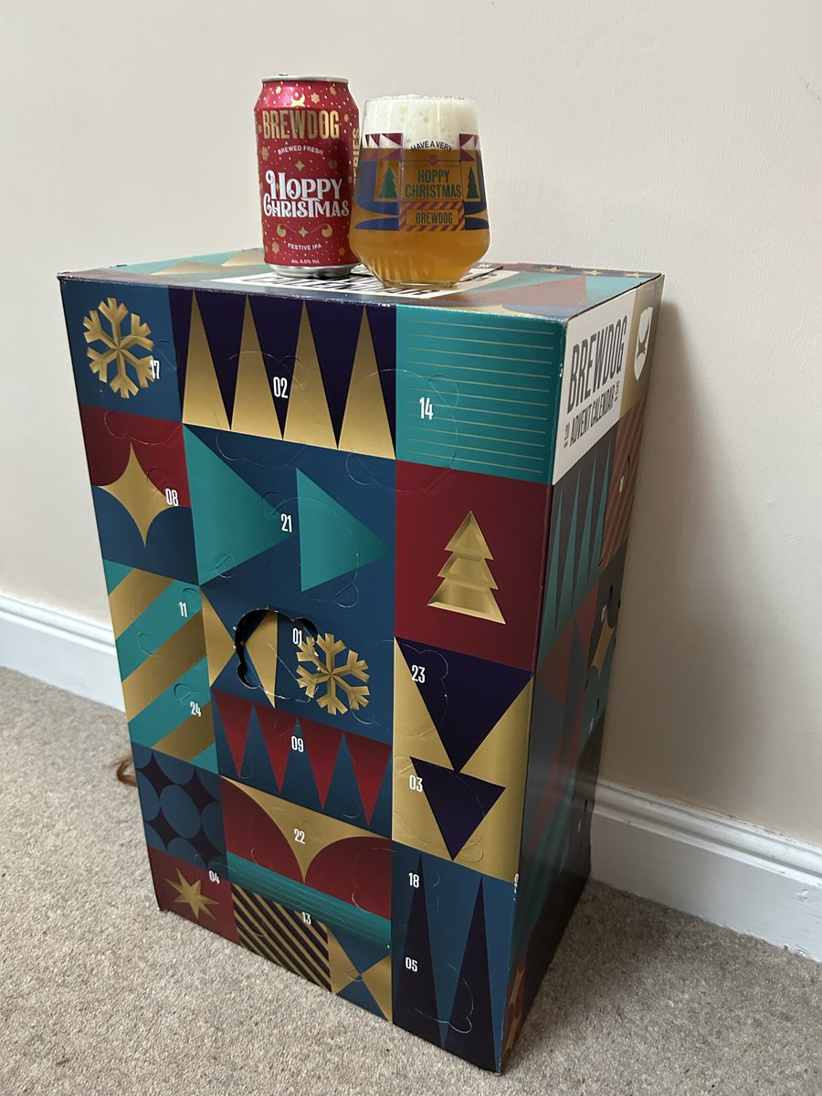 Perfect Advent Calendar.
Need to brand them next year
#COYS 
<a href="/Saints1890/">St.Helens R.F.C.</a> <a href="/BrewDog/">BrewDog</a>