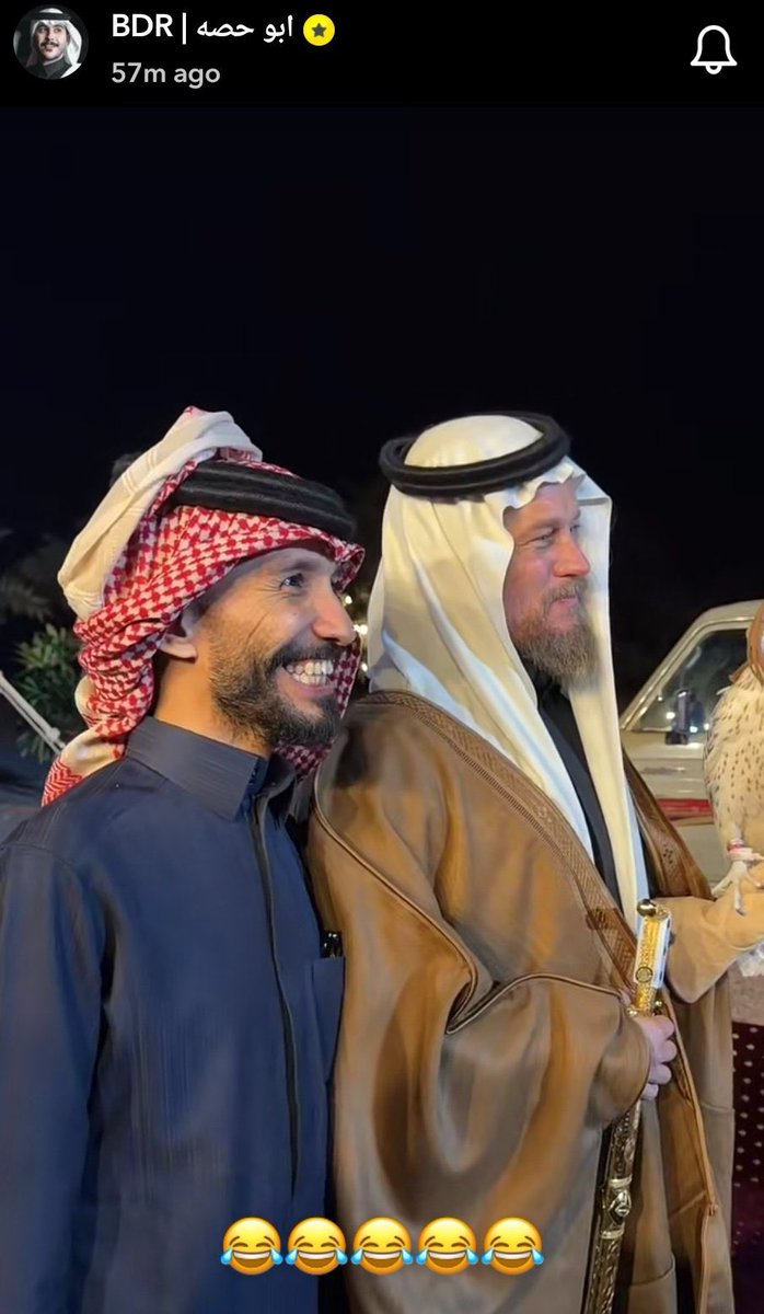 من يصدق أن راغنار في حائل؟! 
ايه … ومع قروب #ابو_حصه بعد😱🔥

الممثل العالمي “ترافيس” حضور غير متوقّع وتنظيم جميل لاستضافته من أبو حصه وقروبه أجواء غير طبيعة أشبه بأحلام العصر … وش اللي يصير في حائل؟ 🤣🇸🇦

شكراً 👏🏻
<a href="/b3der_12/">ابو حصه</a>