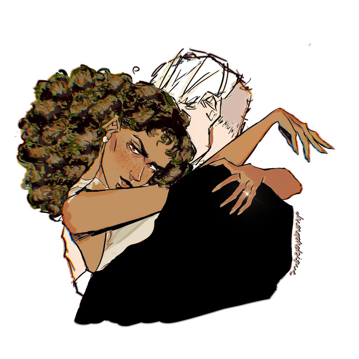 Hermione "I'm not possessive — least of all over my very much fake husband" Granger

#dramione #dramionefanart #HermioneGranger #DracoMalfoy