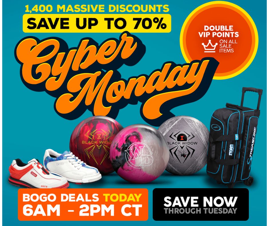 ☄️ Cyber Monday is in FULL SWING at Bowling.com! 💫 Check out these incredible deals NOW! 🛒 buff.ly/lKge9lm